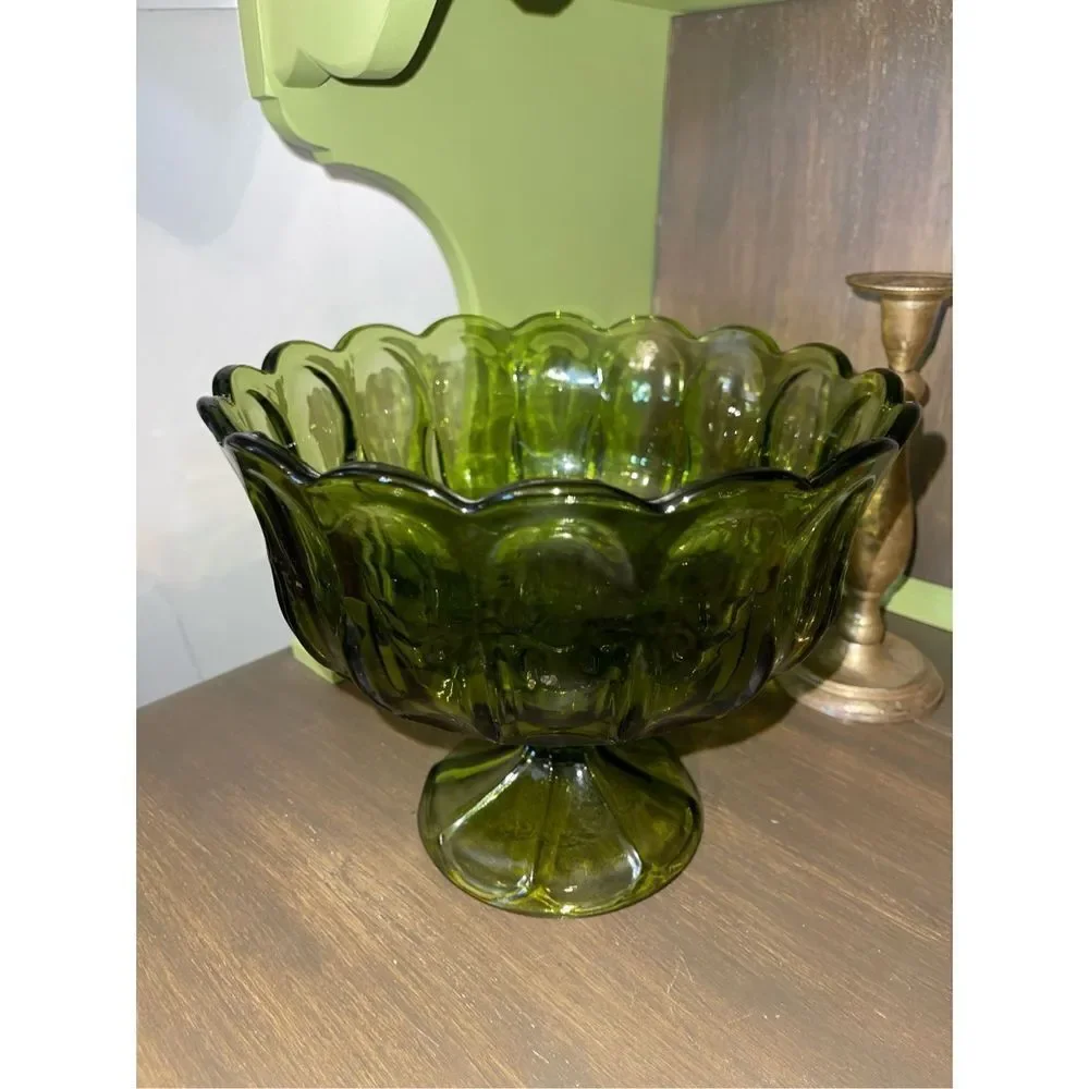 Vintage Anchor Hocking Fairfield Compote